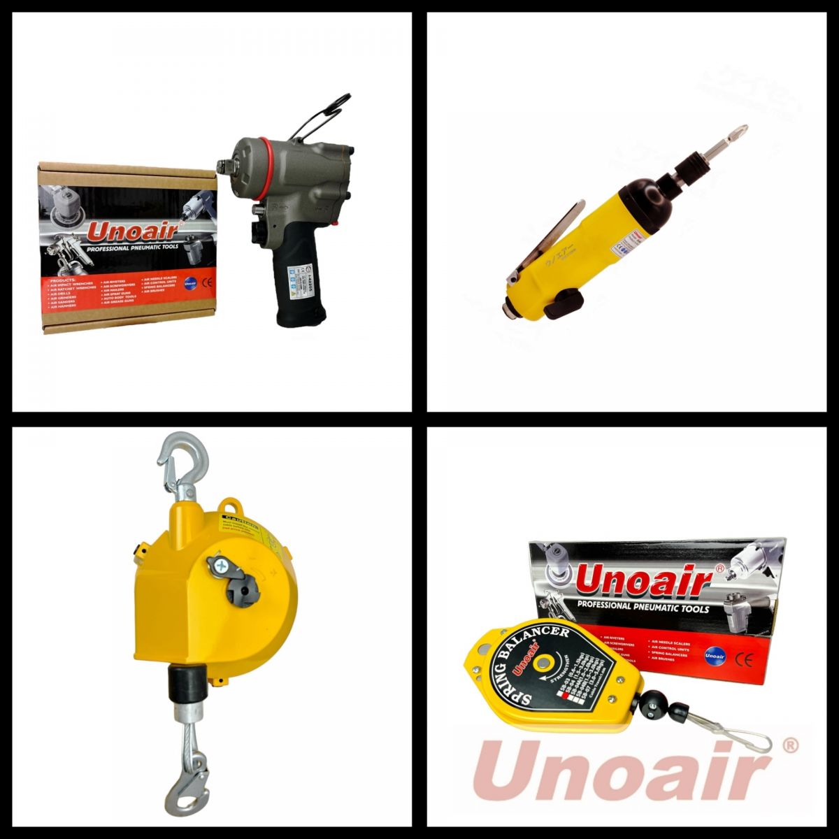 unoair spring balancer air tools compressor keisei japan